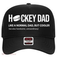 Hockey Dad Like A Normal Dad But Cooler Cute Gift Hat thumb 0