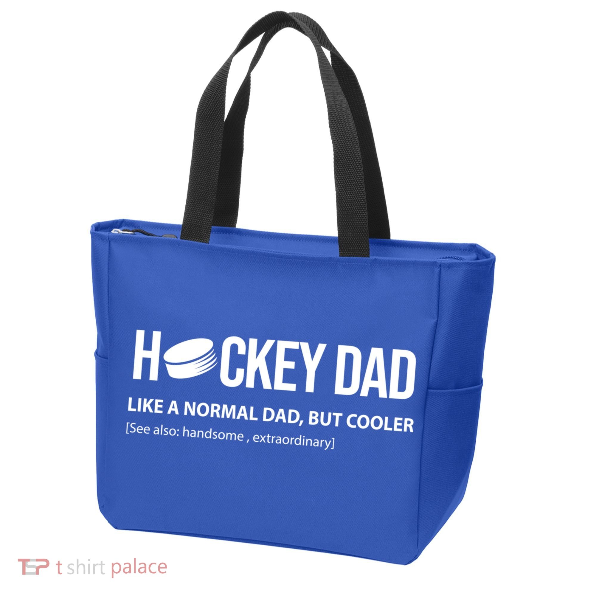 Hockey Dad Like A Normal Dad But Cooler Cute Gift Tote Bag