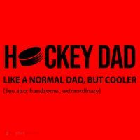 Hockey Dad Like A Normal Dad But Cooler Cute Gift Santa Hat thumb 1