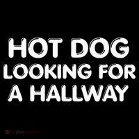 Hot Dog Looking For A Hallway Funny Ornament thumb 1
