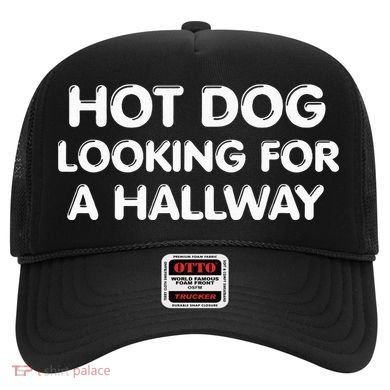 Hot Dog Looking For A Hallway Funny Hat