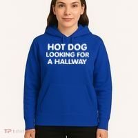 Hot Dog Looking For A Hallway Funny Hoodie thumb 5