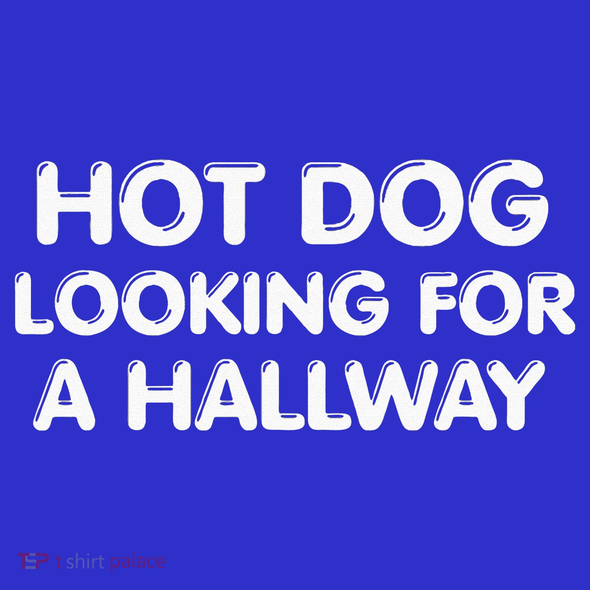 Hot Dog Looking For A Hallway Funny Women's Tank Top