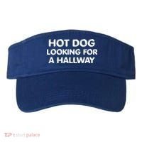 Hot Dog Looking For A Hallway Funny Visor thumb 0