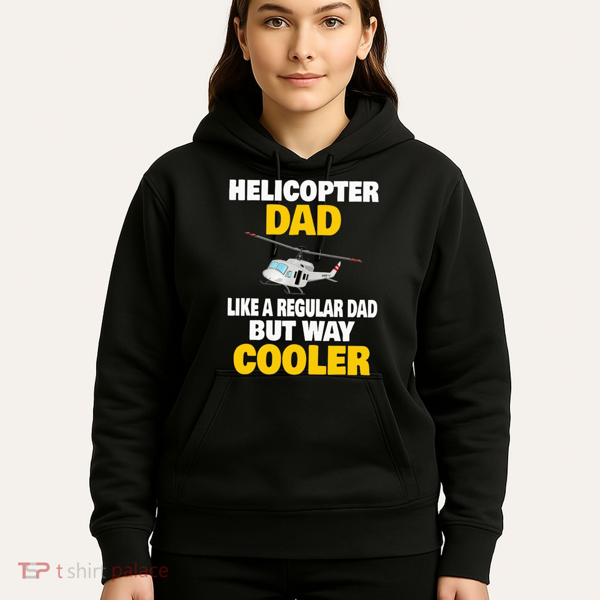 Helicopter Dad Like A Regular Dad But Way Cooler Hoodie