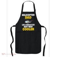 Helicopter Dad Like A Regular Dad But Way Cooler Apron thumb 0