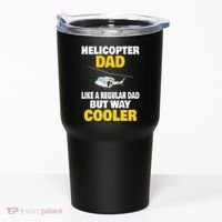 Helicopter Dad Like A Regular Dad But Way Cooler Tumbler thumb 0
