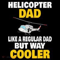 Helicopter Dad Like A Regular Dad But Way Cooler Ornament thumb 1