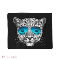 Hand Drawn Leopard Portrait Mirror Sunglasses Mousepad thumb 0