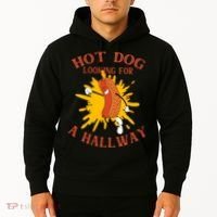 Hot Dog Looking For A Hallway Apparel Hoodie thumb 2