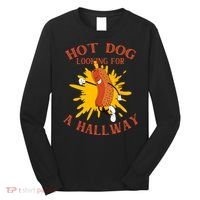 Hot Dog Looking For A Hallway Apparel Long Sleeve Shirt thumb 0