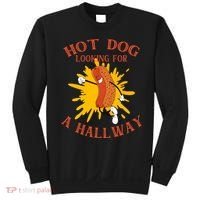 Hot Dog Looking For A Hallway Apparel Sweatshirt thumb 0