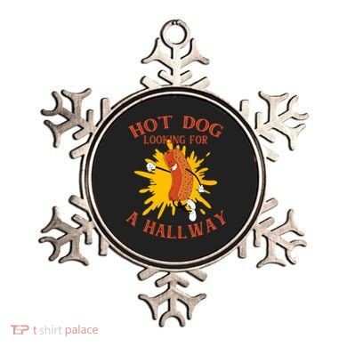 Hot Dog Looking For A Hallway Apparel Ornament