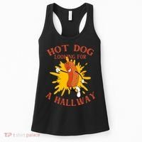 Hot Dog Looking For A Hallway Apparel Women's Tank Top thumb 0