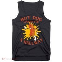 Hot Dog Looking For A Hallway Apparel Tank Top thumb 0
