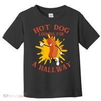Hot Dog Looking For A Hallway Apparel Toddler T-Shirt thumb 0