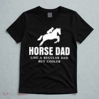 Horse Dad Like A Regular Dad But Cooler T-Shirt thumb 5