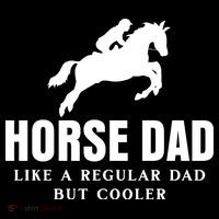 Horse Dad Like A Regular Dad But Cooler Women's Hoodie thumb 2