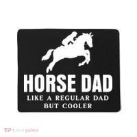 Horse Dad Like A Regular Dad But Cooler Mousepad thumb 0