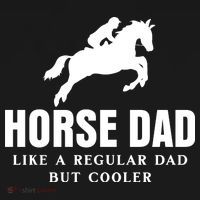 Horse Dad Like A Regular Dad But Cooler Visor thumb 3