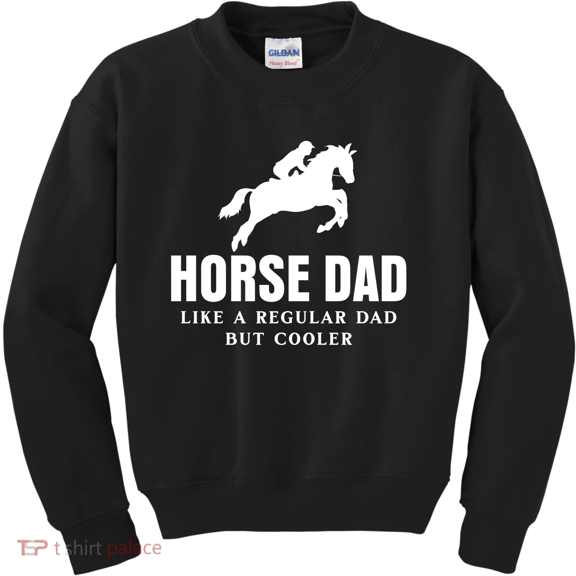 Horse Dad Like A Regular Dad But Cooler Kids Sweatshirt