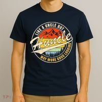 Huncle Definition Like Regular Uncle Way More Good Looking T-Shirt thumb 3