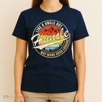 Huncle Definition Like Regular Uncle Way More Good Looking T-Shirt thumb 4