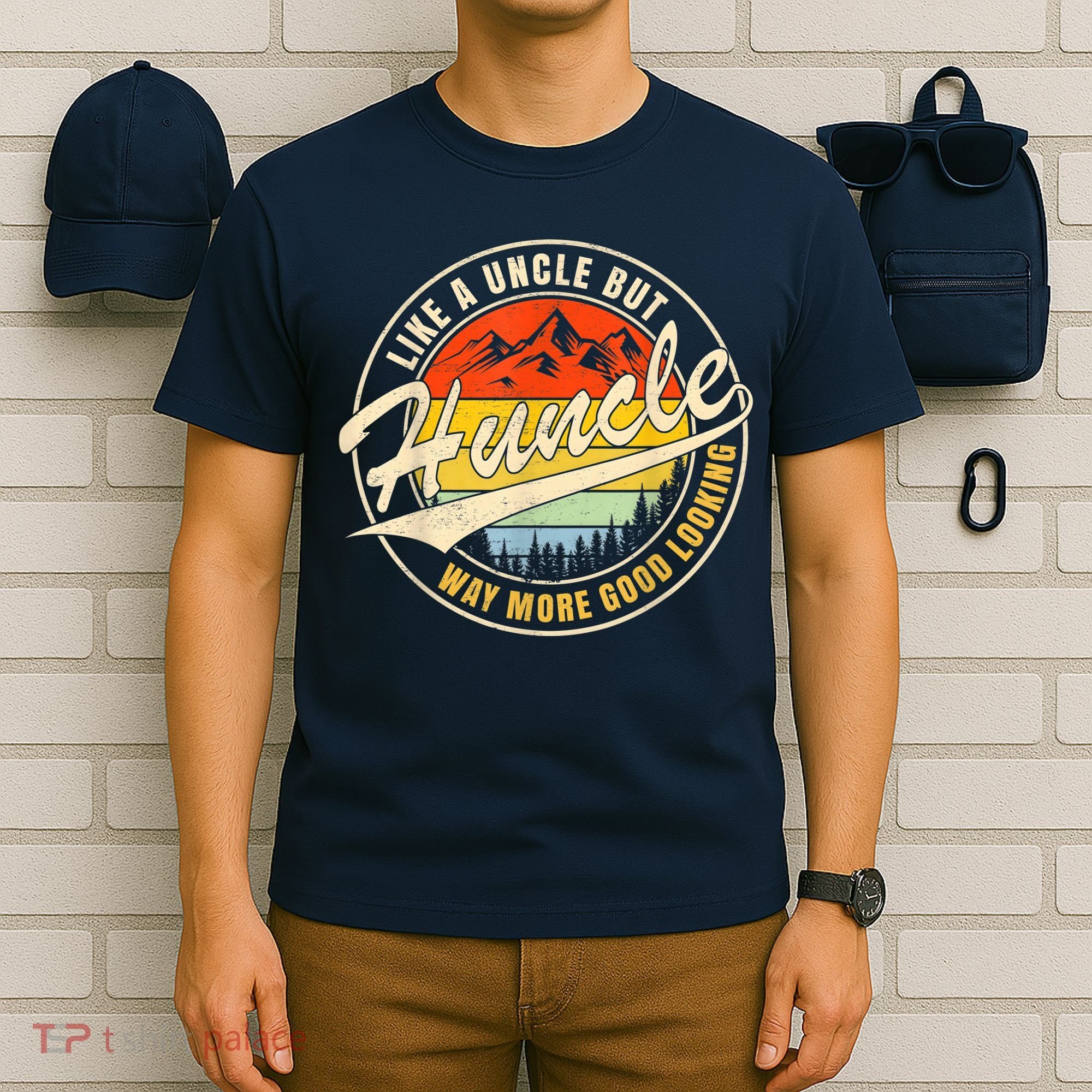 Huncle Definition Like Regular Uncle Way More Good Looking T-Shirt