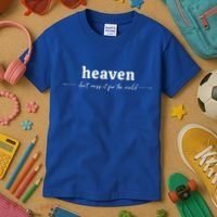 Heaven Don't Miss It For The World Christian Gift Kids T-Shirt thumb 3