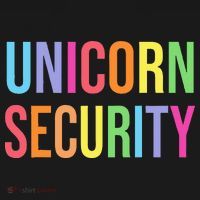 Halloween Dad Mom Daughter Adult Costume Unicorn Security T-Shirt thumb 7