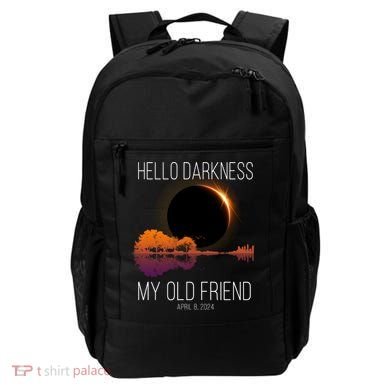 Hello Darkness My Old Friend Solar Eclipse April 8 Backpack