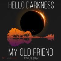 Hello Darkness My Old Friend Solar Eclipse April 8 Backpack thumb 2