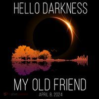 Hello Darkness My Old Friend Solar Eclipse April 8 Toddler Hoodie thumb 2