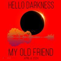 Hello Darkness My Old Friend Solar Eclipse April 8 Santa Hat thumb 1