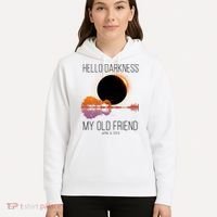 Hello Darkness My Old Friend Solar Eclipse April 8 Hoodie thumb 5