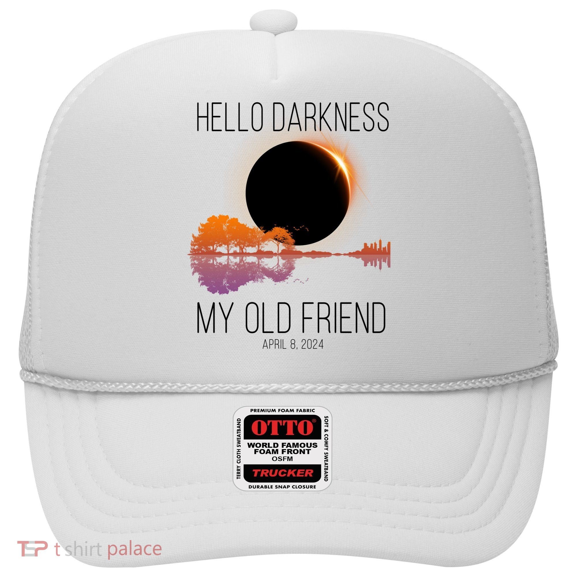 Hello Darkness My Old Friend Solar Eclipse April 8 Hat