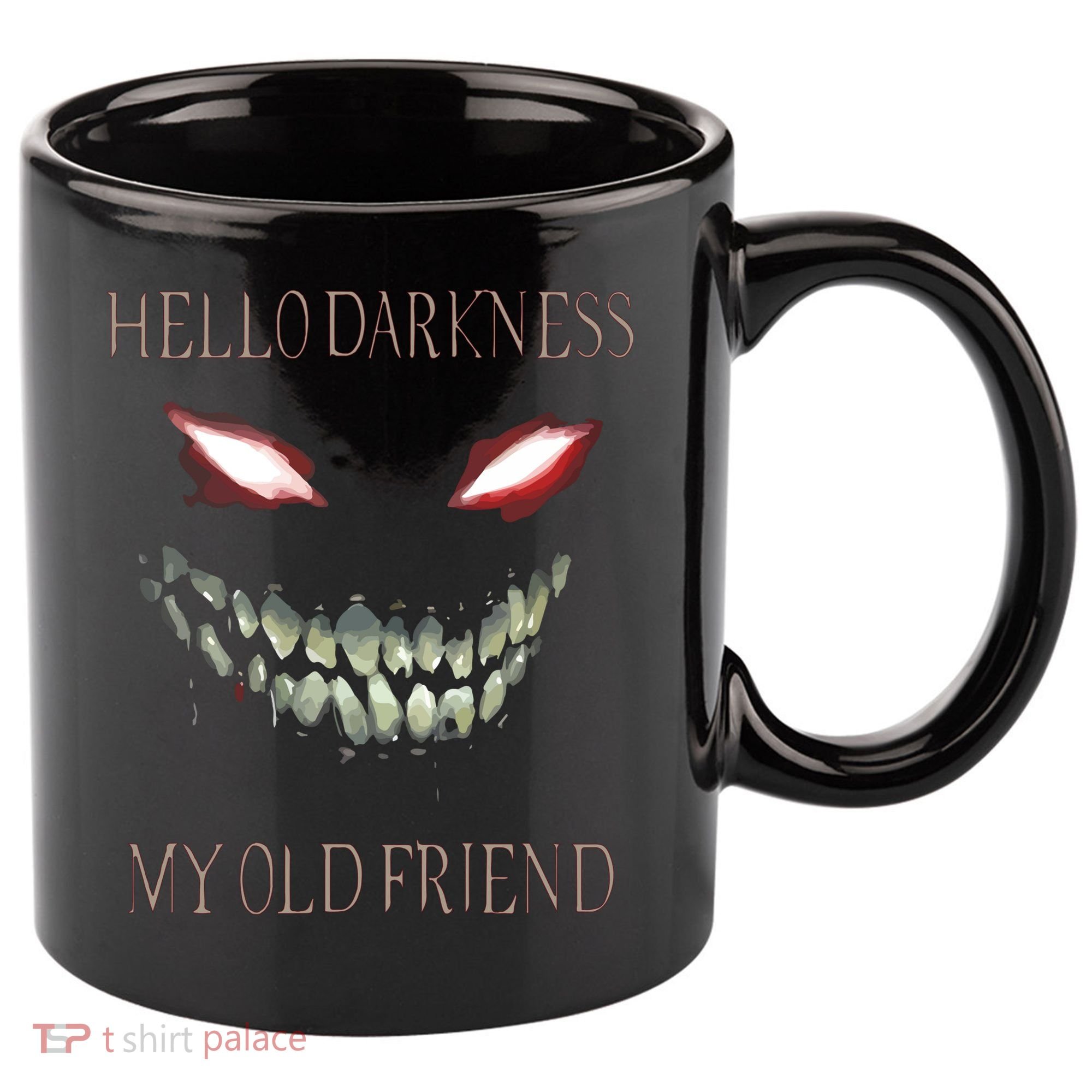 Hello Darkness My Old Friend 11oz C Handle Ceramic Mug