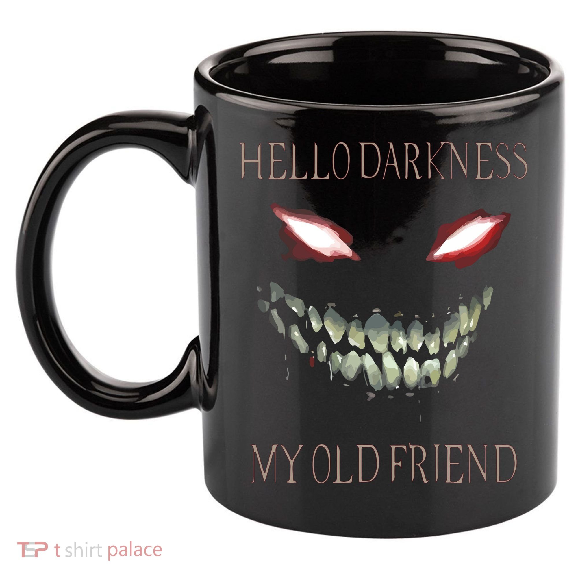 Hello Darkness My Old Friend 11oz C Handle Ceramic Mug