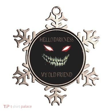 Hello Darkness My Old Friend Ornament