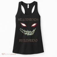 Hello Darkness My Old Friend Women's Tank Top thumb 0