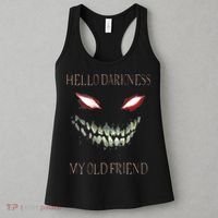 Hello Darkness My Old Friend Women's Tank Top thumb 3