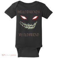 Hello Darkness My Old Friend Baby Bodysuit thumb 0