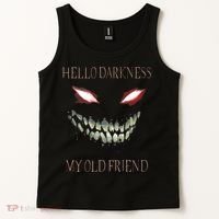 Hello Darkness My Old Friend Tank Top thumb 2