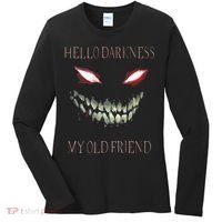 Hello Darkness My Old Friend Women's Long Sleeve Shirt thumb 0