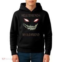Hello Darkness My Old Friend Kids Hoodie thumb 4
