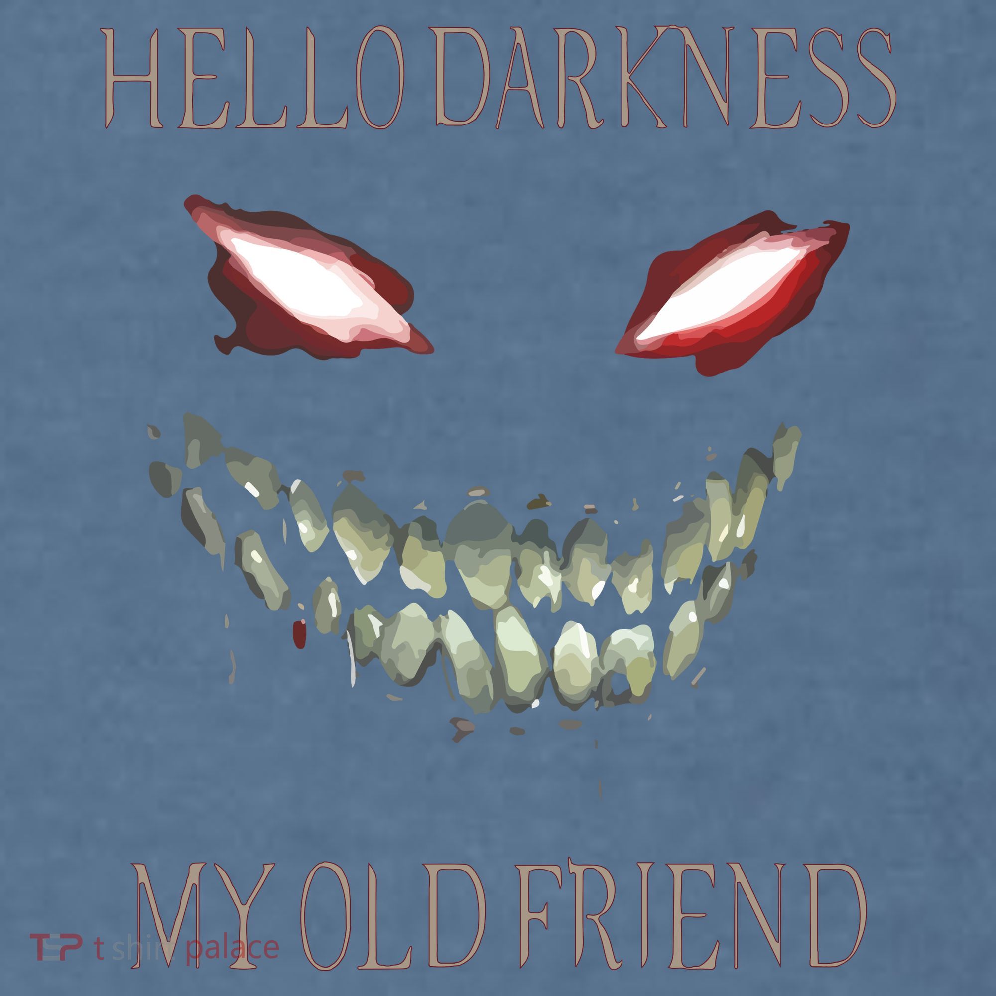 Hello Darkness My Old Friend Garment-Dyed Sweatshirt