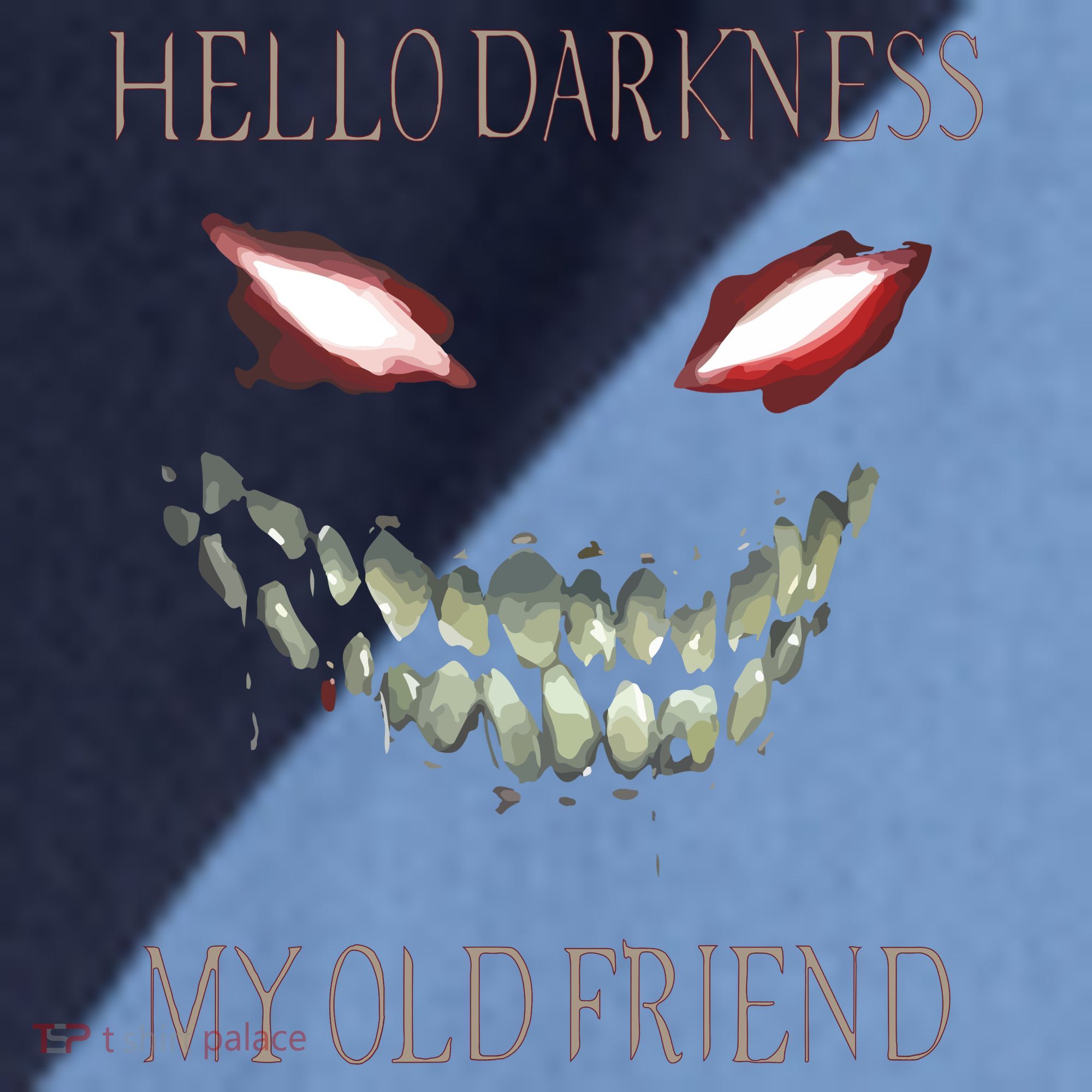 Hello Darkness My Old Friend Raglan Baseball Sleeve Shirt