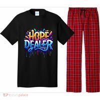 Hope Dealer Motivational Graphic For Positivity Inspiration Gift Pajama Set thumb 0
