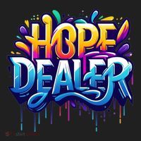 Hope Dealer Motivational Graphic For Positivity Inspiration Gift Golf Towel thumb 3