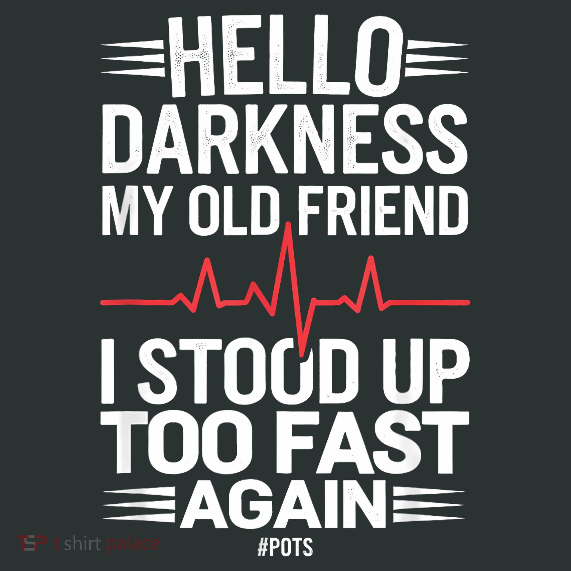 Hello Darkness My Old Friend I Stood Up Too Fas... Infant Baby Jersey Bodysuit